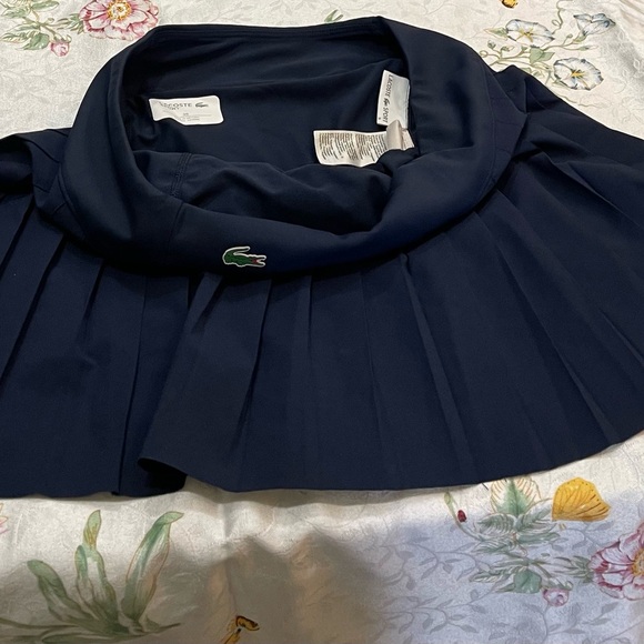 Lacoste Navy Skirt - Picture 7 of 9